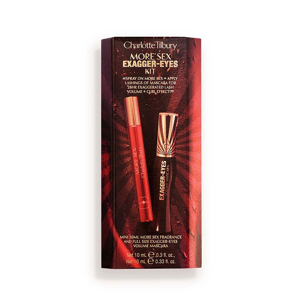 MORE SEX EXAGGER-EYES KIT (SET DE FRAGANCIA Y MÁSCARA DE PESTAÑAS)